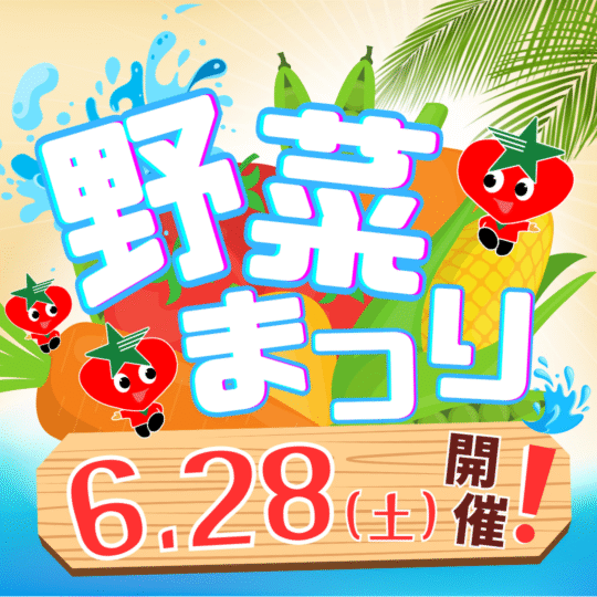 夏の野菜祭り大開催！！